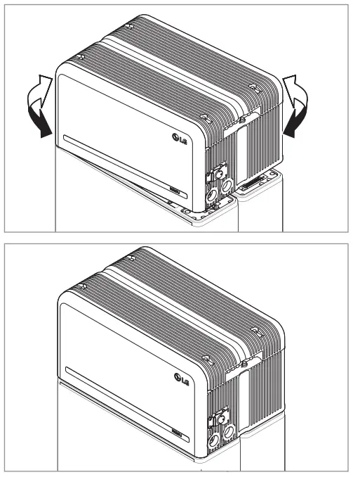 LG RESU16H Prime High Voltage Storage - Warning Label 28