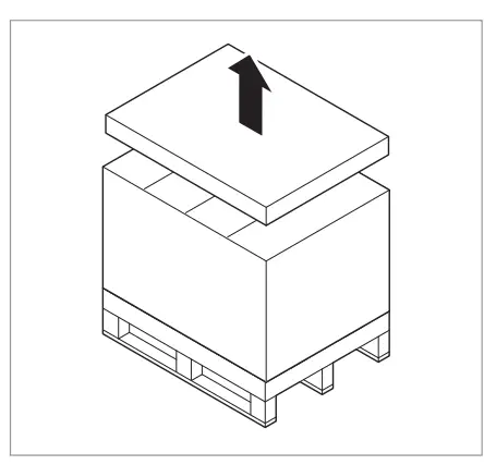 LG RESU16H Prime High Voltage Storage - Warning Label 3
