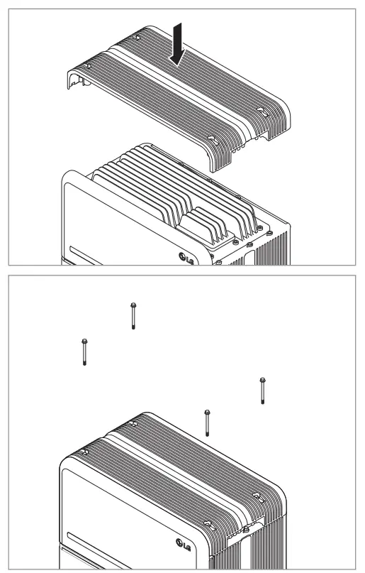 LG RESU16H Prime High Voltage Storage - Warning Label 33