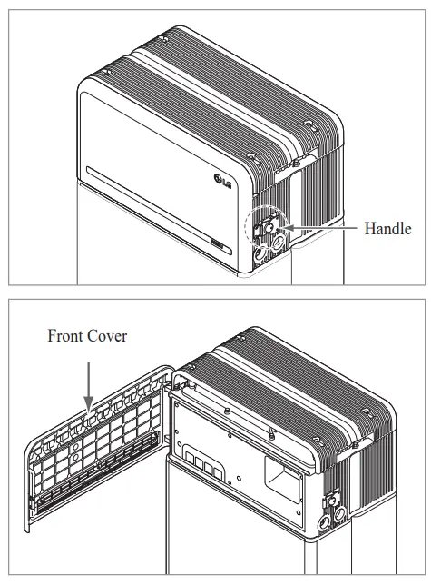 LG RESU16H Prime High Voltage Storage - Warning Label 34
