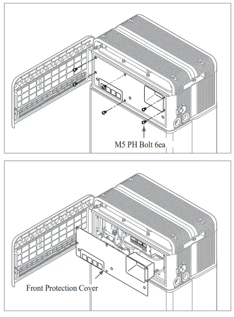 LG RESU16H Prime High Voltage Storage - Warning Label 35