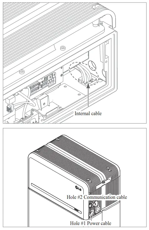 LG RESU16H Prime High Voltage Storage - Warning Label 37