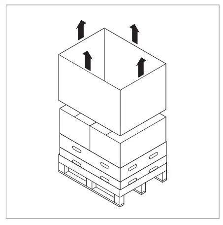 LG RESU16H Prime High Voltage Storage - Warning Label 4