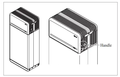 LG RESU16H Prime High Voltage Storage - Warning Label 41