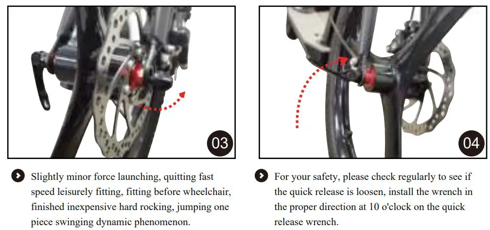 ECO-FLYING H100 Foldable Electric Scooter User Manual - Tyre Installation