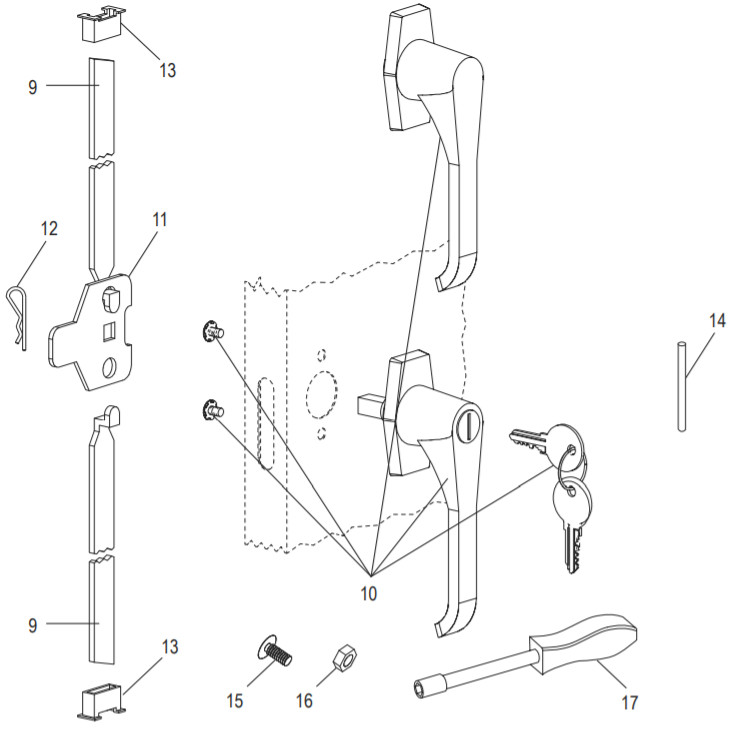 ULINE H-1871 Jumbo Heavy Duty Storage - ASSEMBLY2
