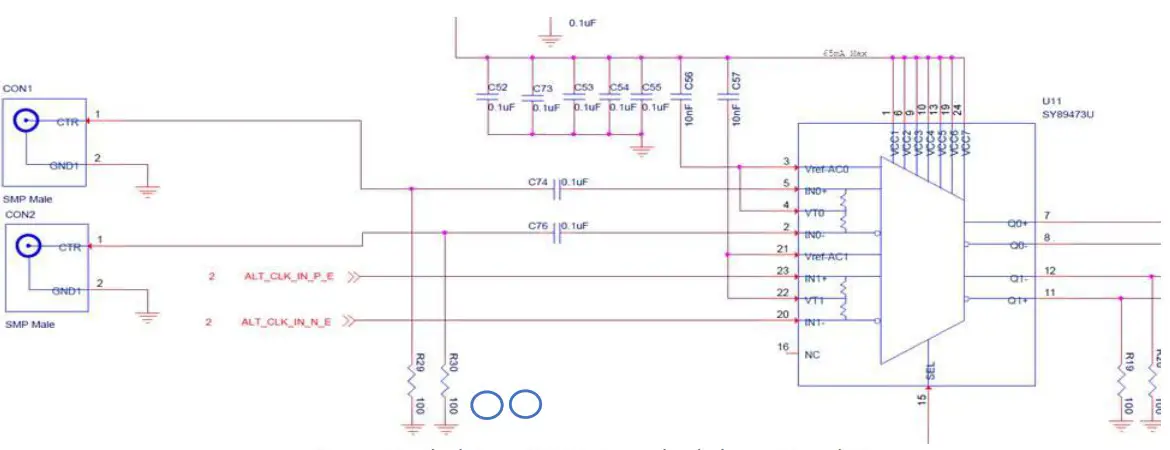 multiLane AT93000 1900002 Family Board with DUT Loadboard Development - connections 4
