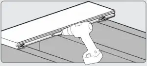 FIG 15 POSITION CONCEALOC FASTENERS