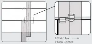 FIG 17 HOW TO INSTALL AT BUTT JOINTS