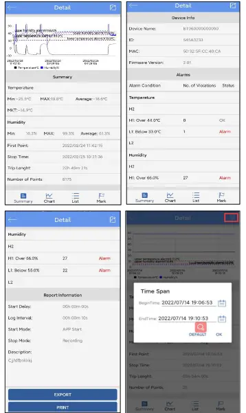 TZONE TZ BT06 Bluetooth Temp and RH Data Logger - fig13