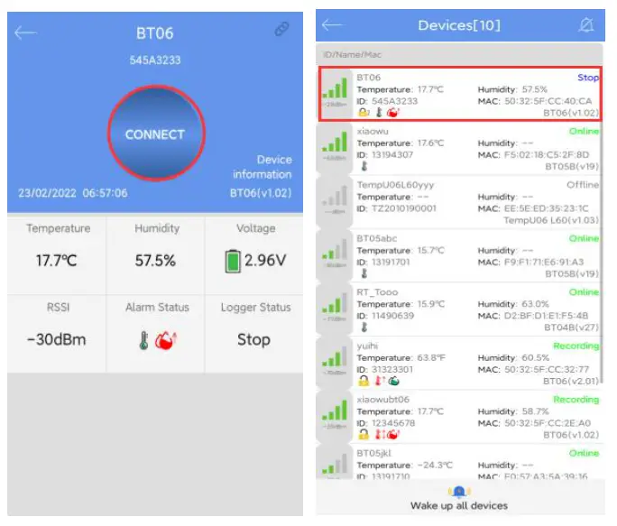 TZONE TZ BT06 Bluetooth Temp and RH Data Logger - fig4