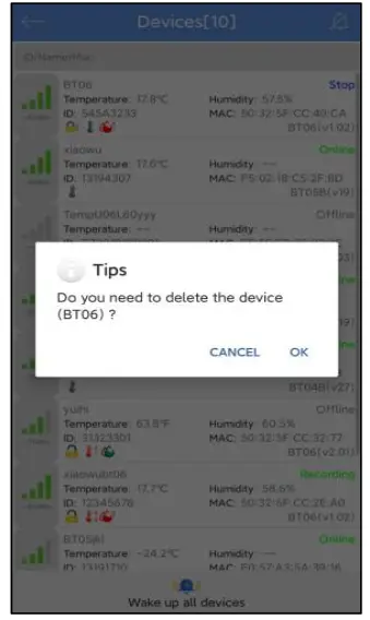 TZONE TZ BT06 Bluetooth Temp and RH Data Logger - fig9