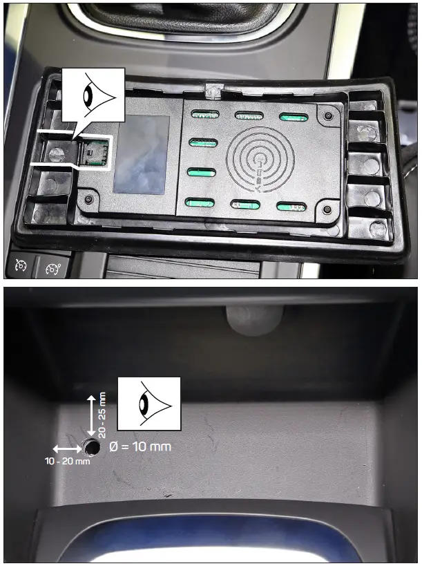 INBAY 241250-53-1 Wireless Charging Tray 4