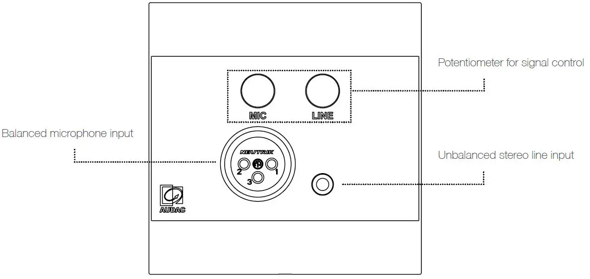 AUDAC-WP205-and-WP210-Microphone-and-Line-Input-FIG-2