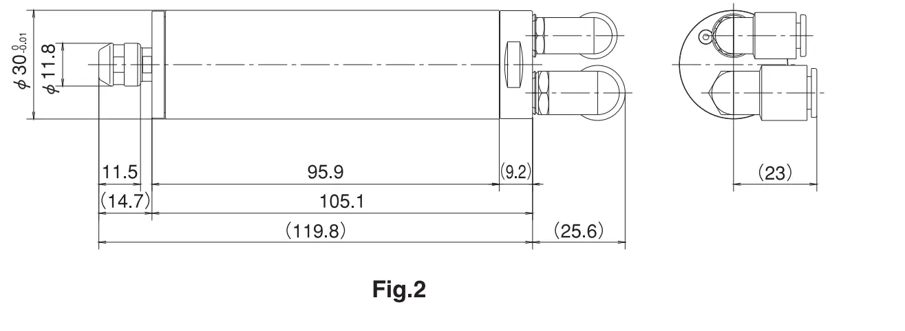 NAKANISHI PMS-3020A Air Motor Spindle - fig1
