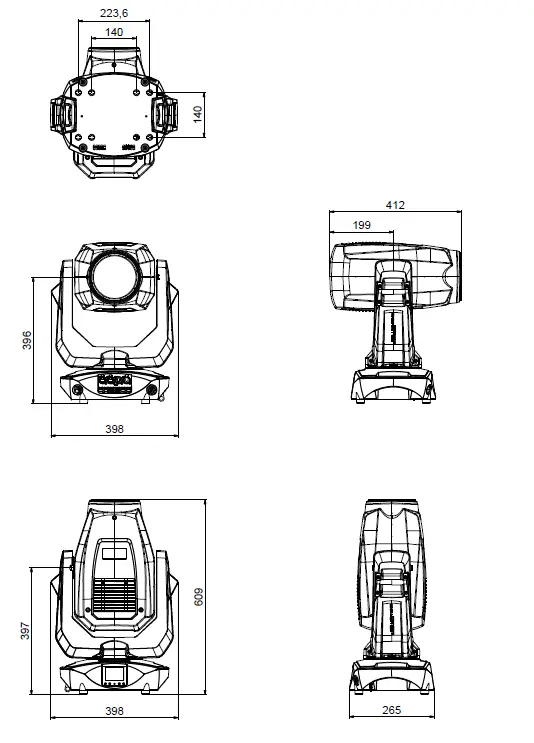 JB-LIGHTING-P9-Tree-spot-LED-Moving-Head-FIG- (3)