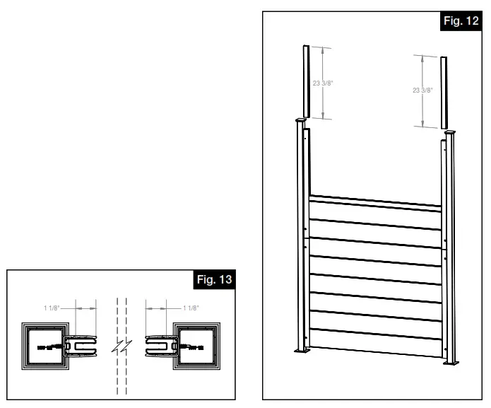 FREEDOM 73044085 Steel Decorative Blank Fence Post - fig11