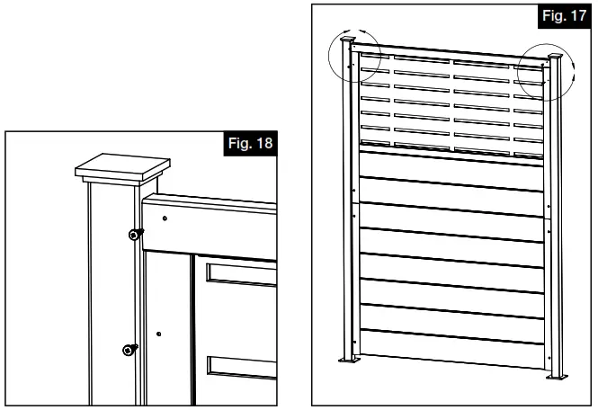 FREEDOM 73044085 Steel Decorative Blank Fence Post - fig15