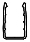 FREEDOM 73044085 Steel Decorative Blank Fence Post - icon 1
