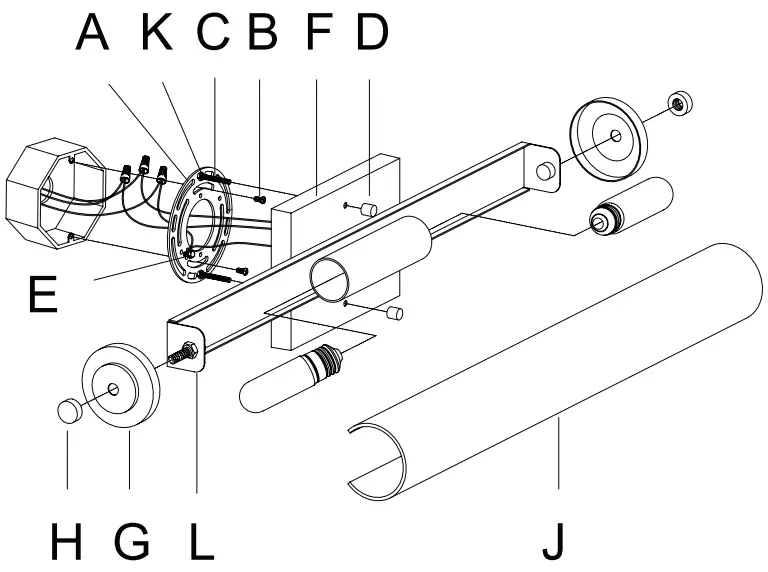 Hunter 19934 2 Light Vanity - 1