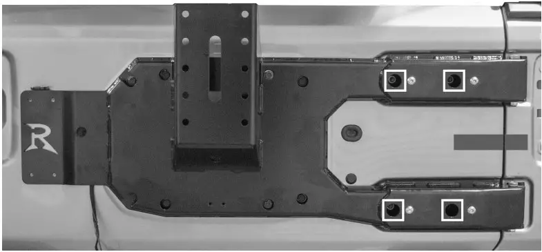 RUSTY S OFF ROAD PRODUCTS JBJL6767 2018 and Later JL Tire Carrier - Installation Instructions 15