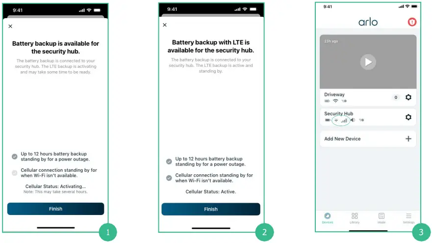 arlo SS1201 100NAS Security Hub - Figure 27
