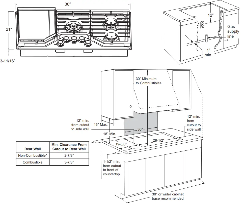 MONOGRAM-30-and-36-Inch-Stainless-Steel-Gas-Cooktops-FIG1