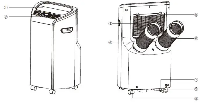 Royal Sovereign-ARP-6010X-Portable-Air-Conditioner-2