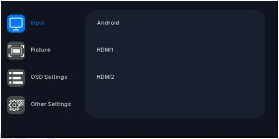 QSTECH CRN PCON 200 - Controller OSD Menu Function 2