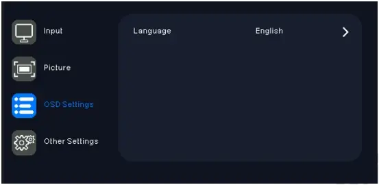 QSTECH CRN PCON 200 - Controller OSD Menu Function 6