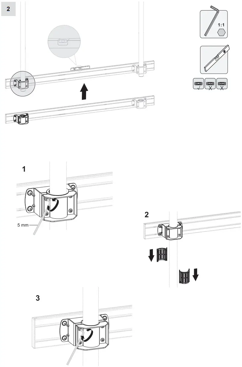 HAGOR 3218 CPS Rail Adapter for Pole series - Figure 2