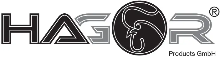 HAGOR logo.