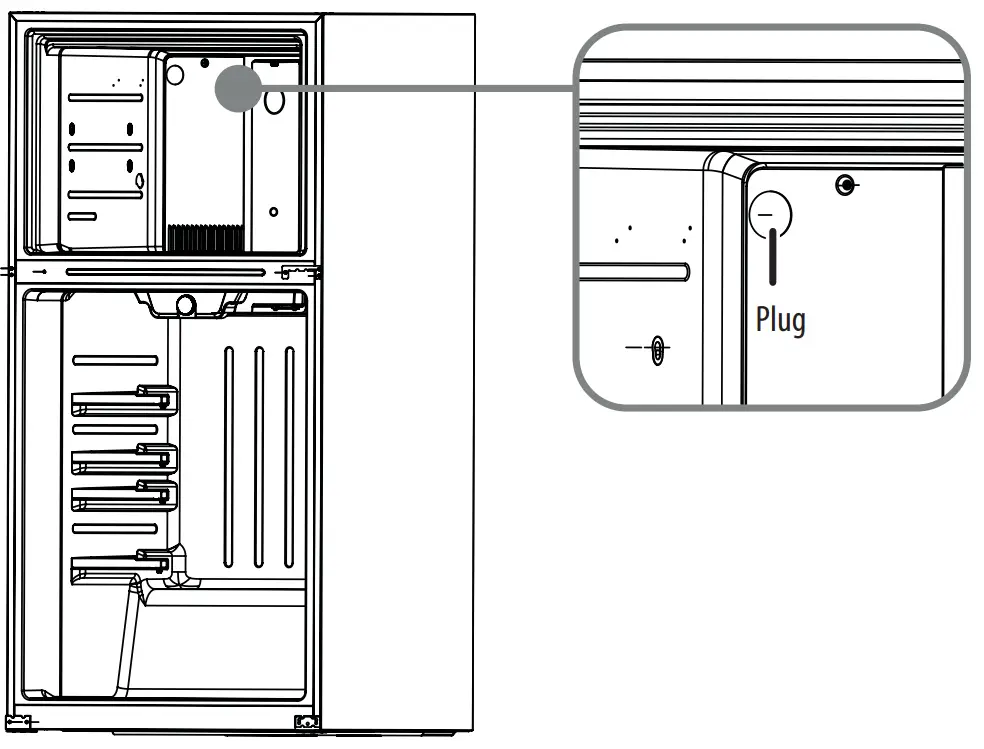 Installing the ice maker