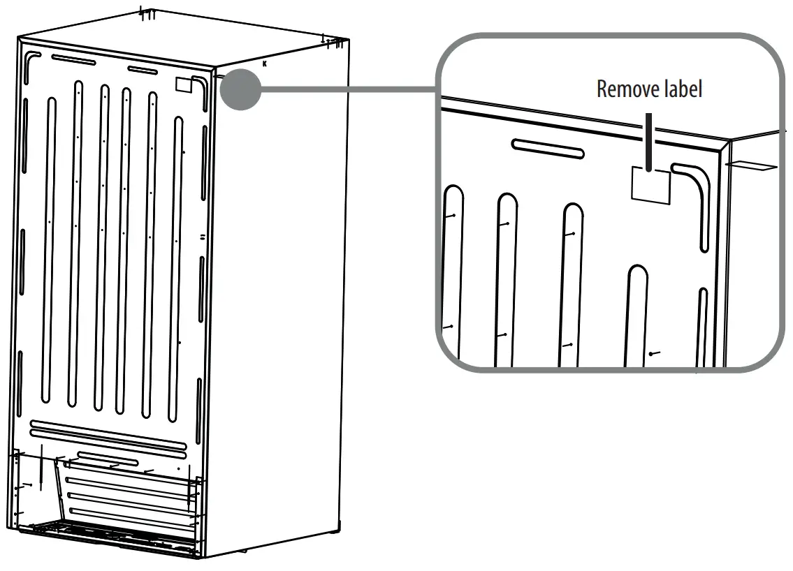 Installing the ice maker