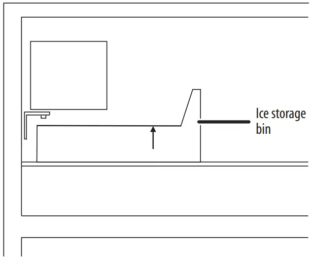 Installing the ice maker