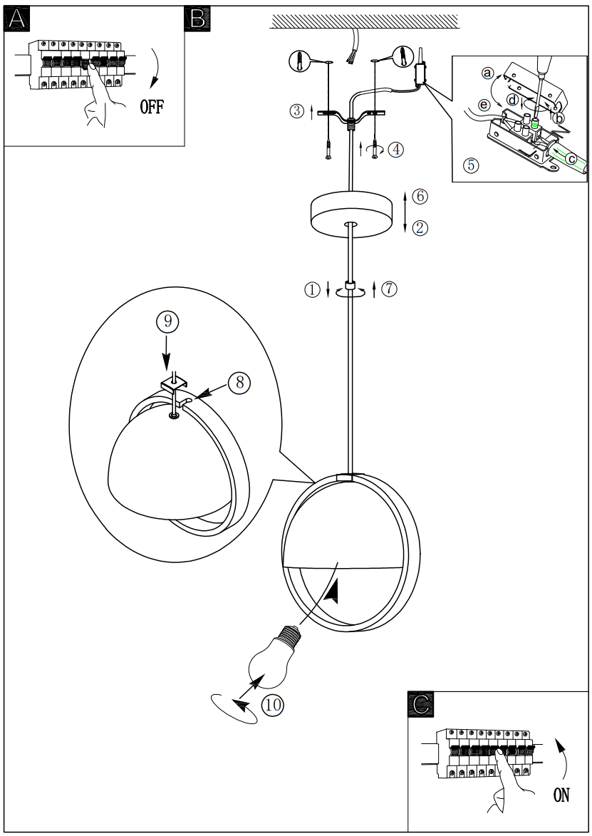 EGLO 43755 CALLOW Pendant Light