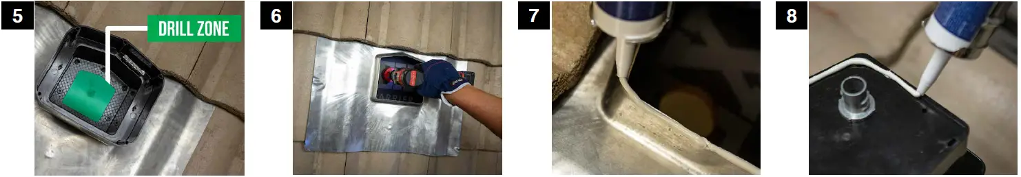 EZ SOLAR-JB-2-Rooftop-PV-Junction-Box-for-Tile-Roofs-fig-4