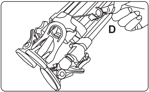 E IMAGE GH01 Fluid Drag Video Head and Tripod - fig 34