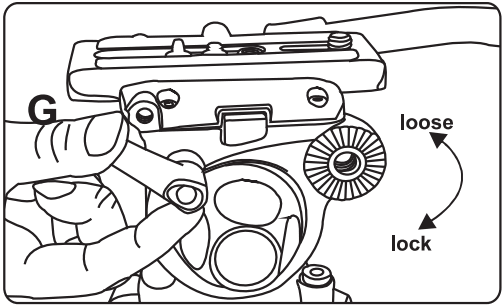 E IMAGE GH01 Fluid Drag Video Head and Tripod - fig 5
