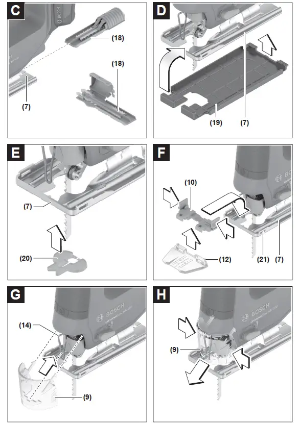 BOSCH niversalSaw 18V 100 18V Li-Ion Power for All Cordless Jigsaw 3