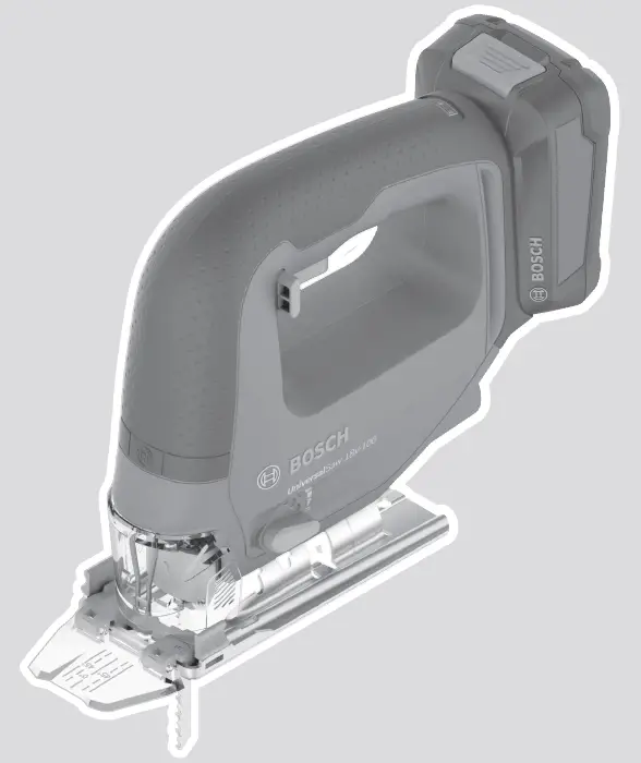 BOSCH niversalSaw 18V 100 18V Li-Ion Power for All Cordless Jigsaw