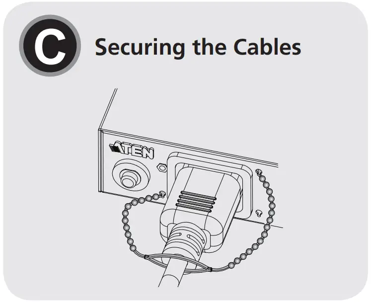 Securing The Cables