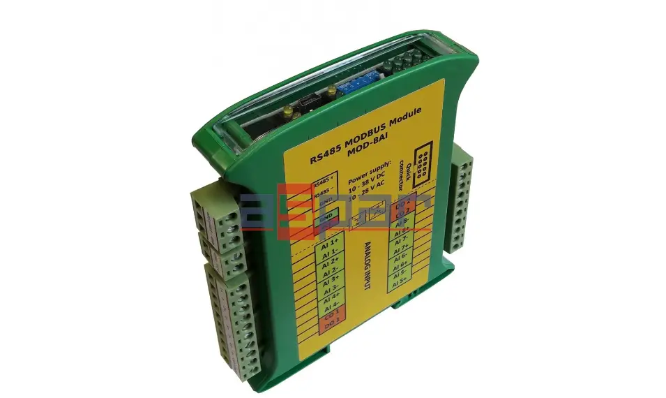 Aspar Rs485 8 Analogue Universal Inputs Module User Manual