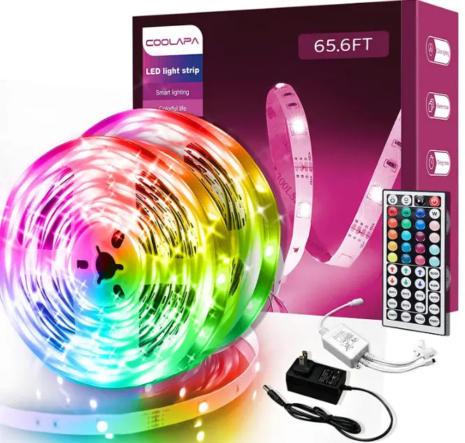 COOLAPA-‎CW-104-65.6ft-Led-Strip-Lights-Product