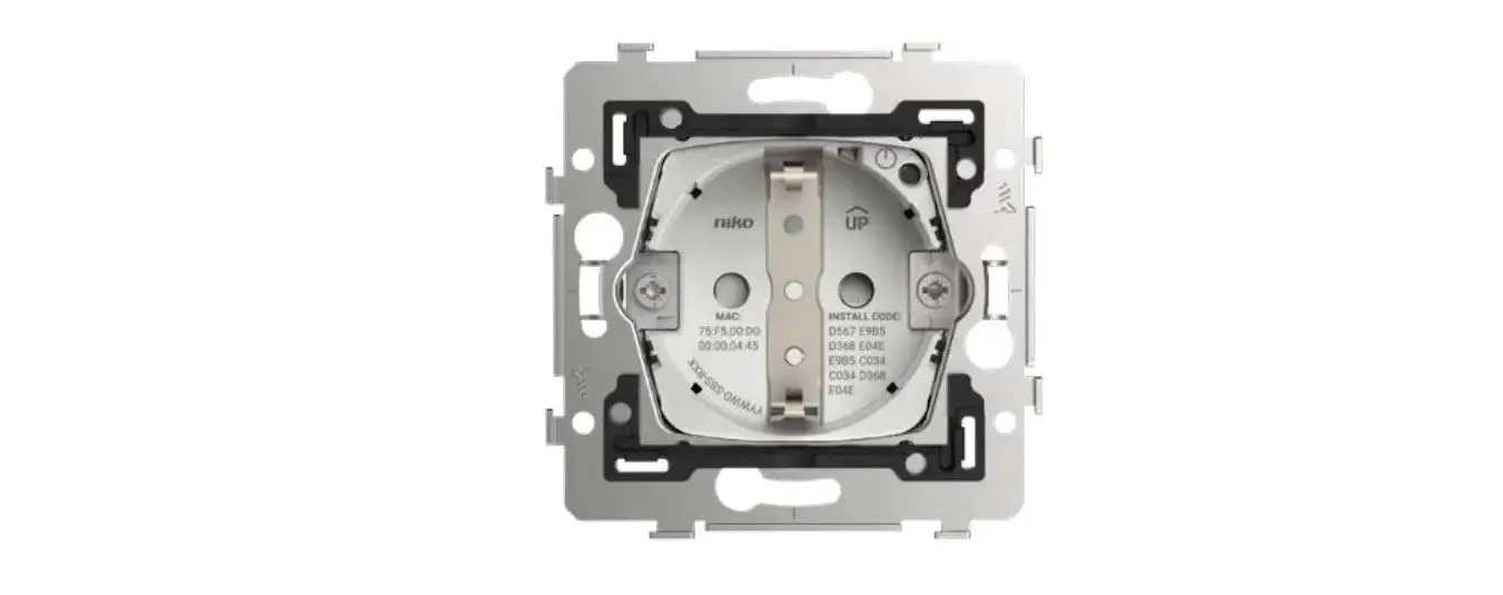 Niko 170-34505 Home Control Slim Stopcontact Zigbee User Manual