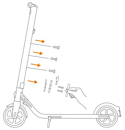 segway E22 Ninebot Kick Scooter - Battery P