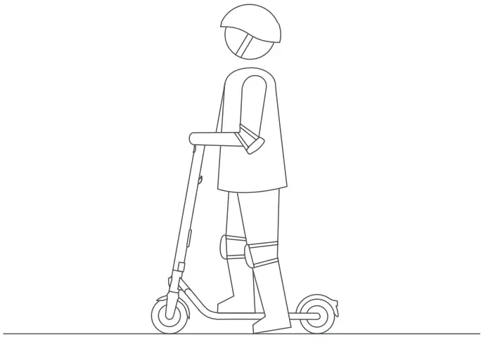 segway E22 Ninebot Kick Scooter - Charging2