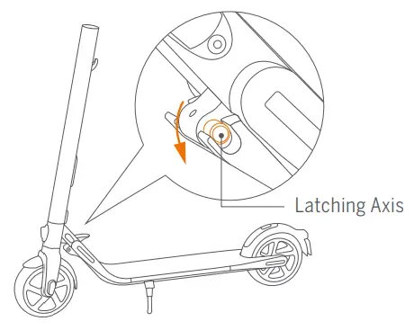 segway E22 Ninebot Kick Scooter - Diagram
