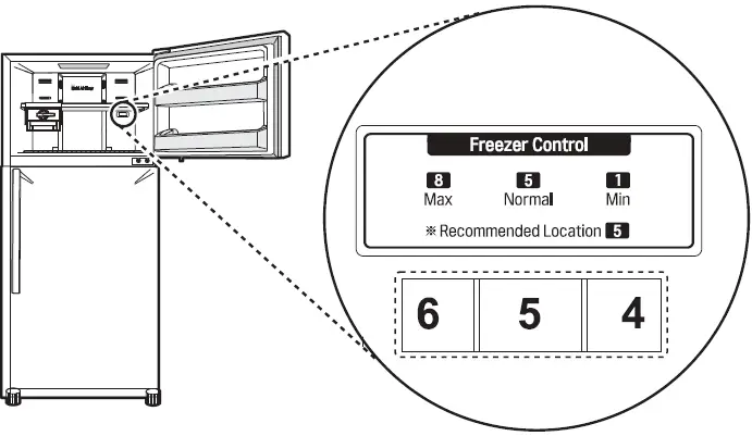 LG GB6140PZQV Fridge and Freezer 07