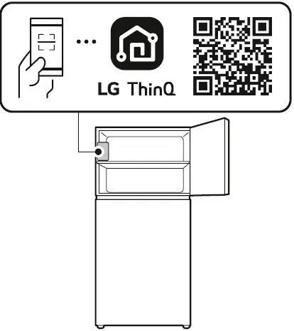 LG GB6140PZQV Fridge and Freezer 26